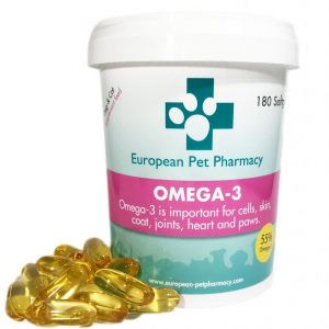 Omega 3 – FOR A HEALTHY HEART AND BRAIN FUNCTION + SKIN, FUR AND PAWS