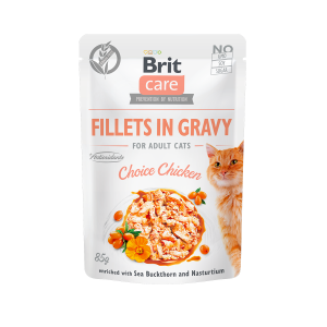 Brit Care Cat Pouch CHOICE CHICKEN in Gravy85g