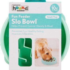 Fun Feeder  – Slow Feeder Dog Bowl – Small/Tiny